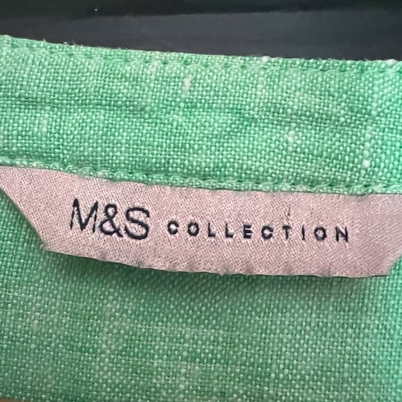 Linen 3/4 sleeve shirt - Picture 4 of 8